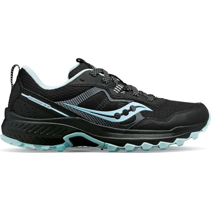 Saucony Excursion Tr16 Negras Azules Colombia | 3784-FATJG