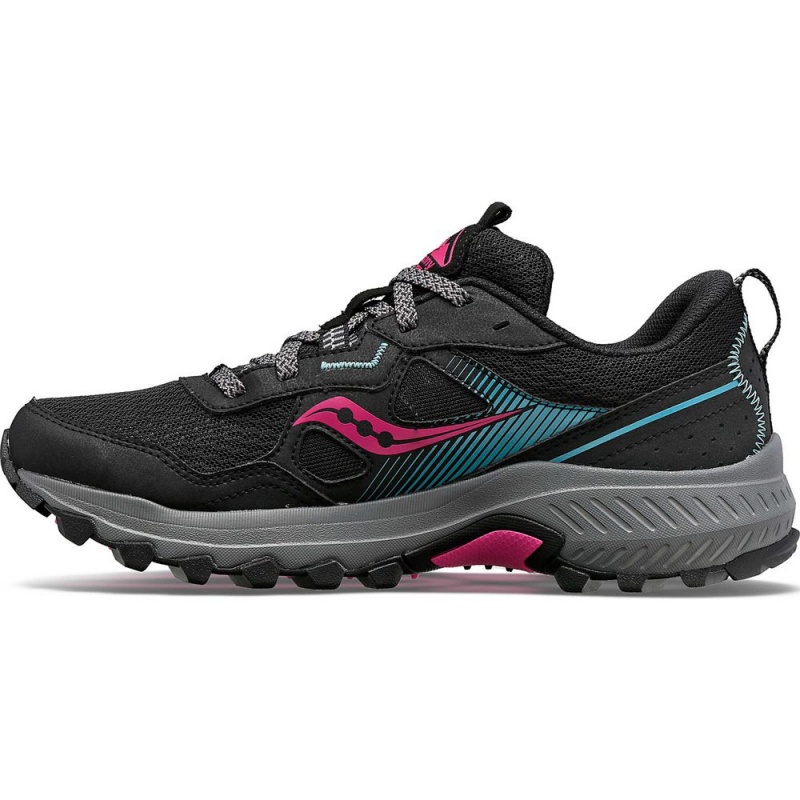 Saucony Excursion Tr16 Negras Fucsia Colombia | 8596-UHKGI