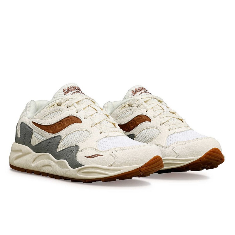 Saucony Grid Shadow 2 Mushroom Marrones Colombia | 2865-WDQCG