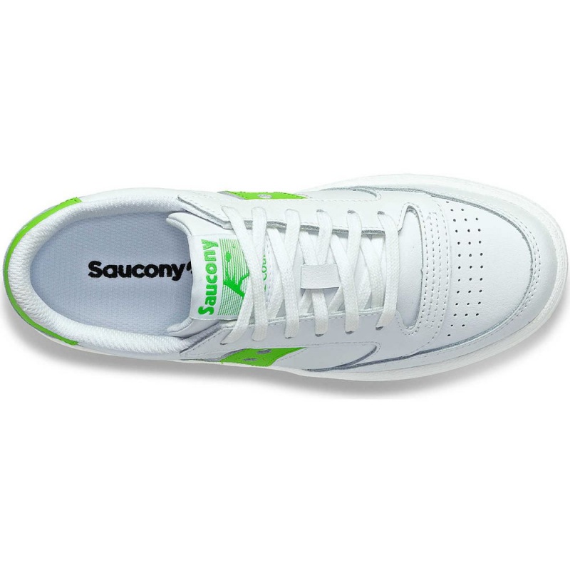 Saucony Jazz Court Pu Blancas Verde Colombia | 8214-VZSUH