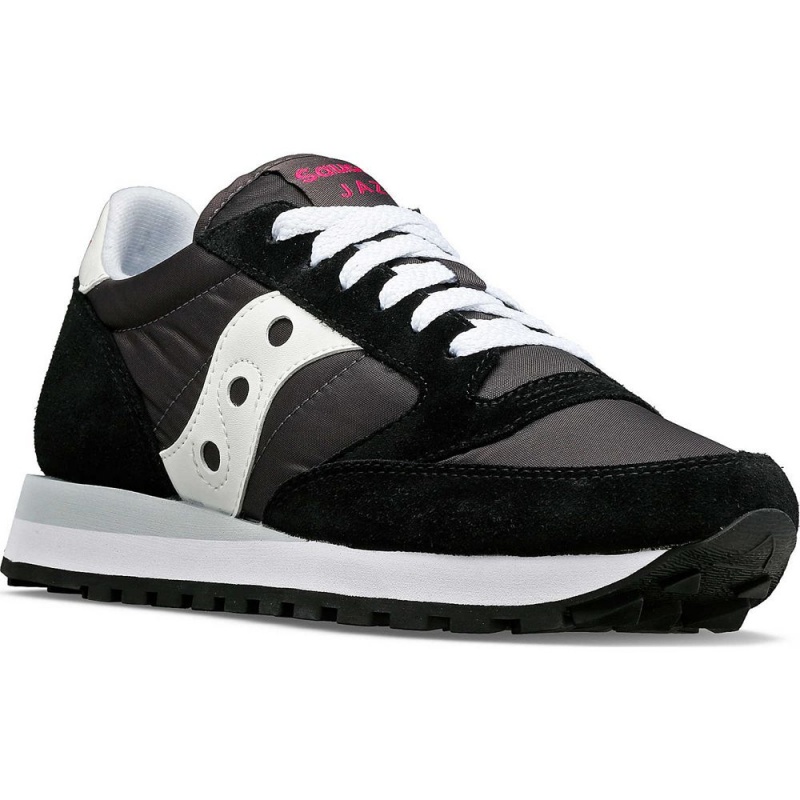 Saucony Jazz Original Negras Blancas Colombia | 6297-OMTJD