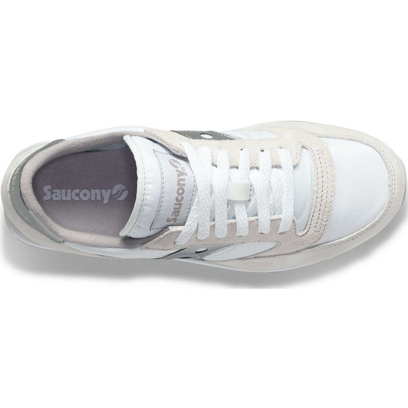 Saucony Jazz Triple Blancas Plateadas Colombia | 3162-ELTZB