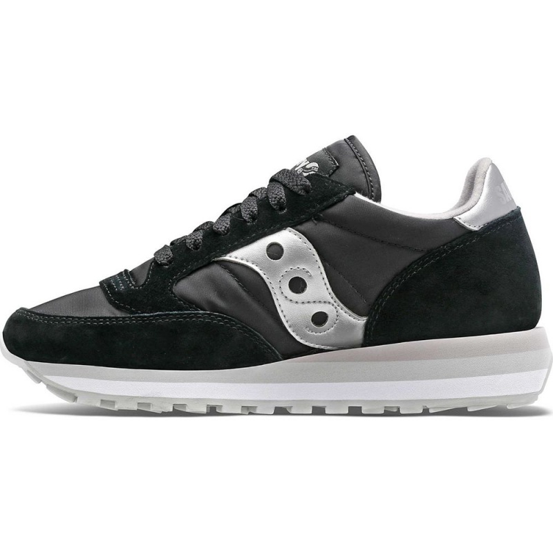 Saucony Jazz Triple Negras Plateadas Colombia | 0145-PAJNY