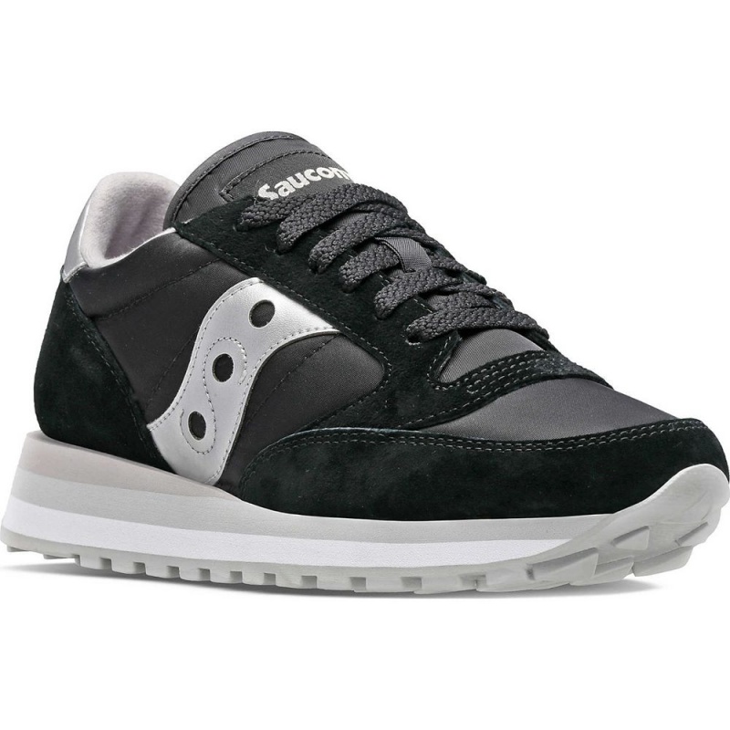 Saucony Jazz Triple Negras Plateadas Colombia | 0145-PAJNY