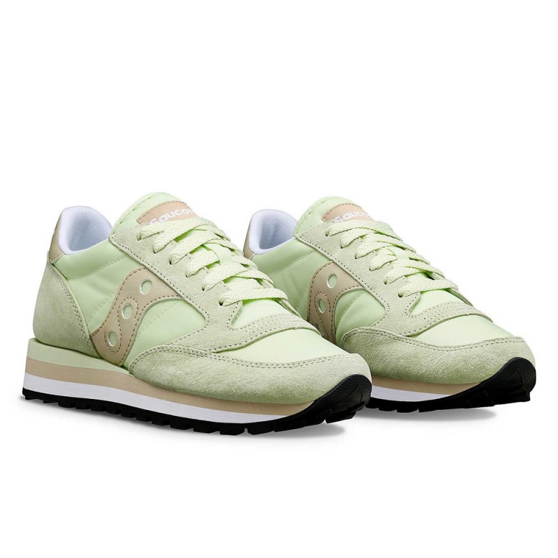 Saucony Jazz Triple Verde Doradas Colombia | 7165-IVRPU