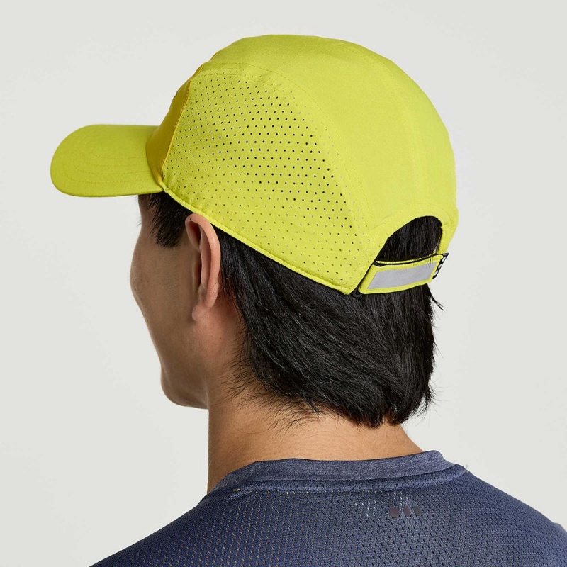 Saucony Outpace Hat Citron Colombia | 3482-WCFQE