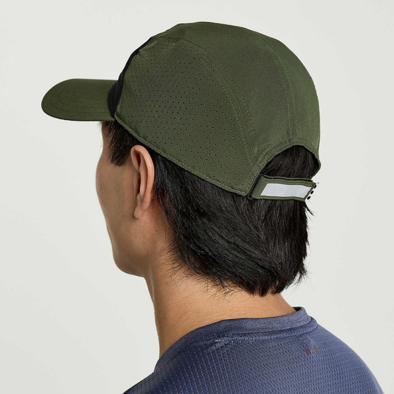 Saucony Outpace Hat Climbing Ivy Colombia | 0641-MYFDL