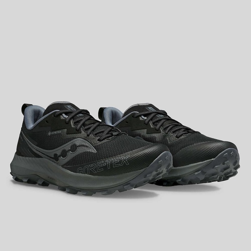 Saucony Peregrine 14 Gtx Negras Colombia | 7436-CFUWD