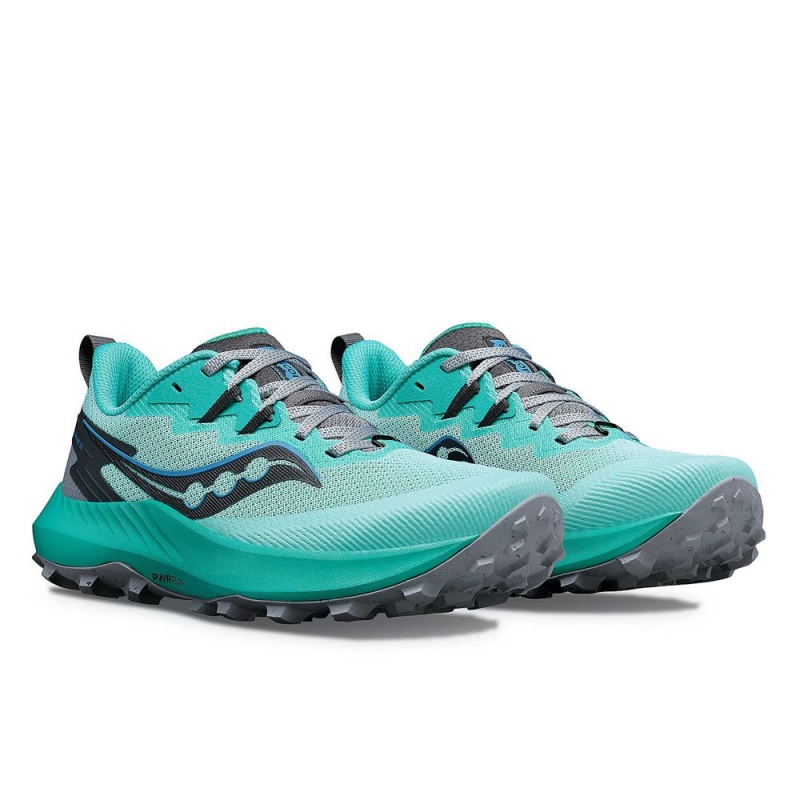 Saucony Peregrine 14 Verde Menta Colombia | 2349-VIYAO