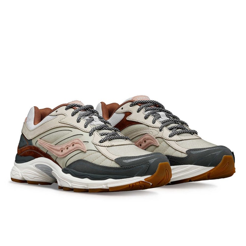 Saucony Progrid Omni 9 Secure Gris Marrones Colombia | 1890-LMKJG