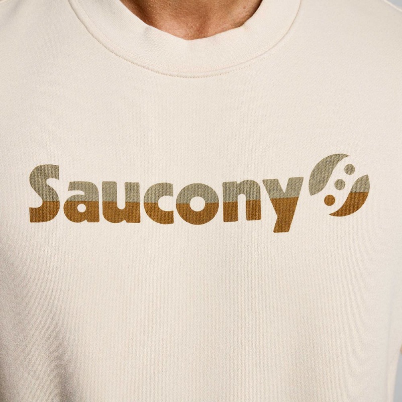 Saucony Recovery Crew Linen Graphic Colombia | 2165-TLCBY