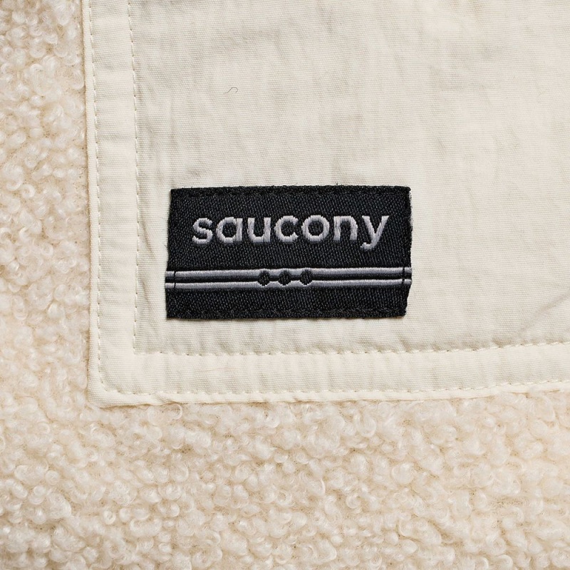 Saucony Recovery Sherpa Pullover Linen Colombia | 7692-MFJZL