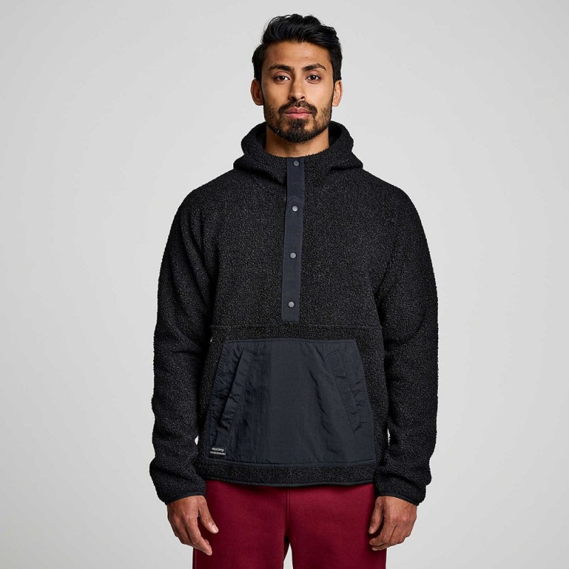 Saucony Recovery Sherpa Pullover Negras Colombia | 5402-YVPNI