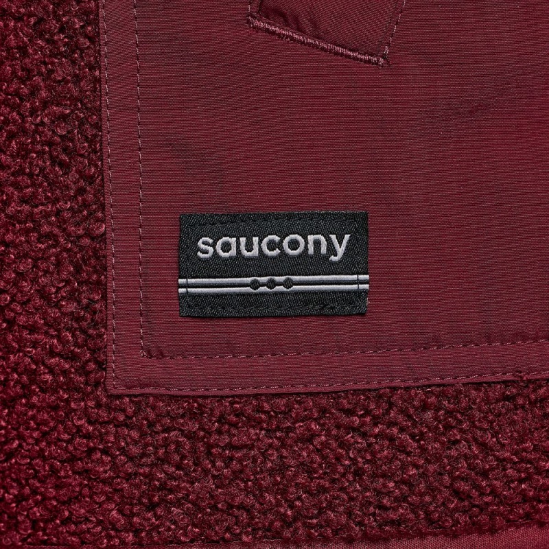 Saucony Recovery Sherpa Pullover Sundown Colombia | 6397-DCPHZ