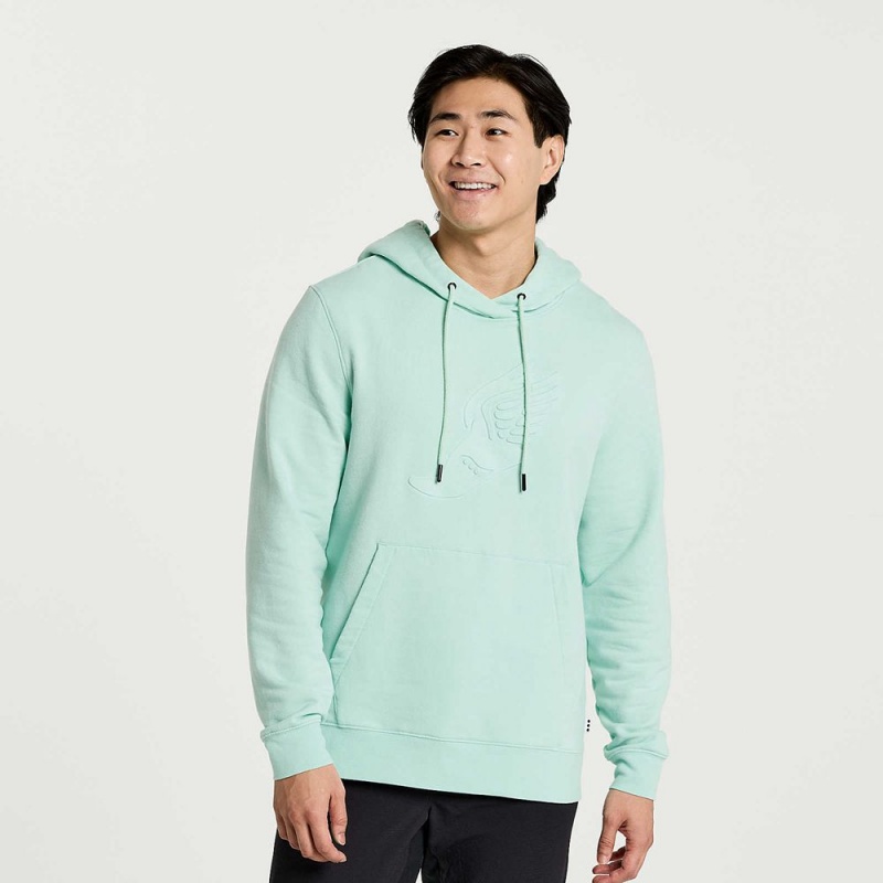 Saucony Rested Hoodie Atmos Graphic Colombia | 6571-WOFMD