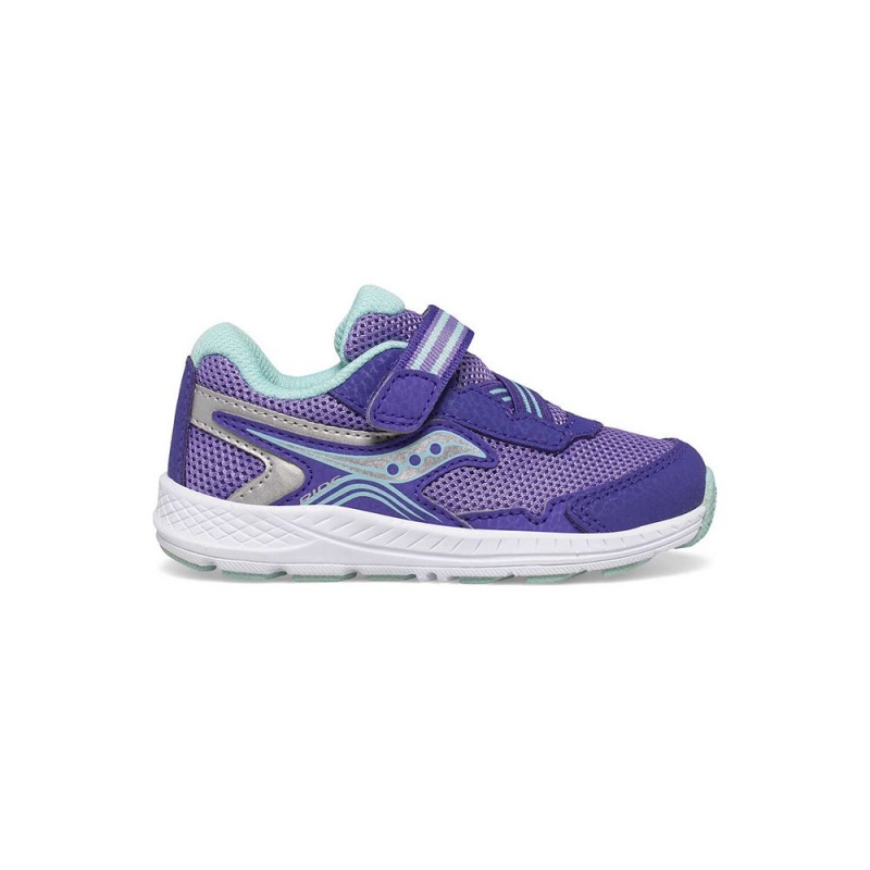 Saucony Ride 10 Jr. Sneaker Moradas Colombia | 8971-ZJQKX