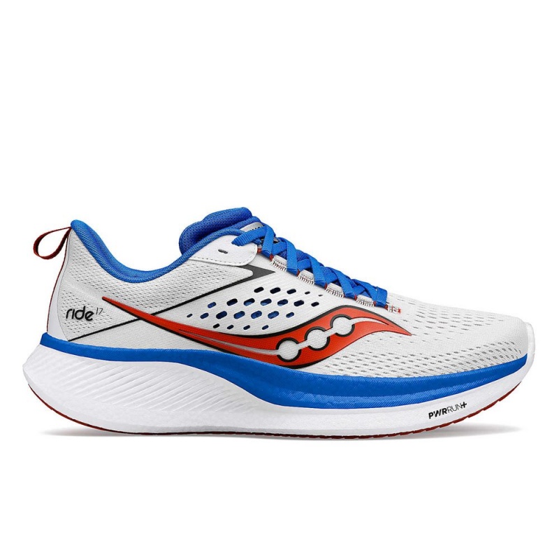 Saucony Ride 17 Blancas Colombia | 3729-ZWKCG