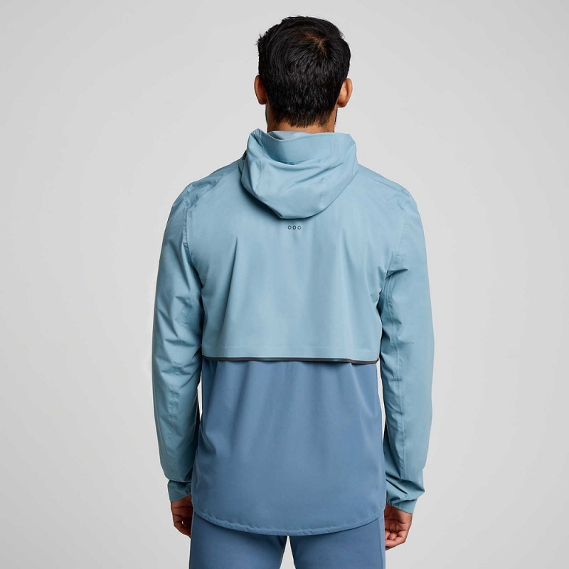 Saucony Runshield Jacket Smog Colombia | 5846-YRFAU