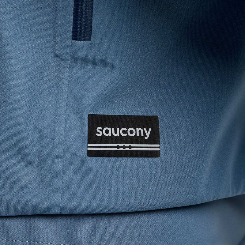 Saucony Runshield Jacket Smog Colombia | 5846-YRFAU