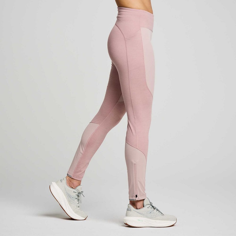 Saucony Runshield Tight Smoke Heather Colombia | 3580-DASPL