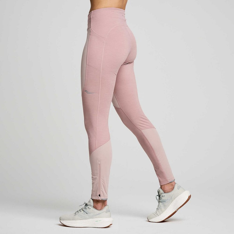 Saucony Runshield Tight Smoke Heather Colombia | 3580-DASPL