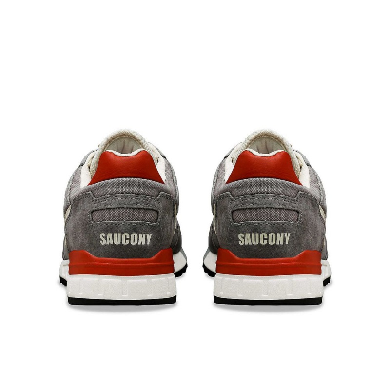 Saucony Shadow 5000 Stonewash Gris Rojas Colombia | 7936-KHTWE