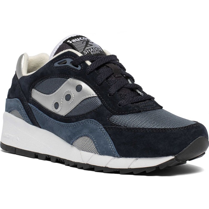 Saucony Shadow 6000 Azul Marino Plateadas Colombia | 0428-ZEPFG