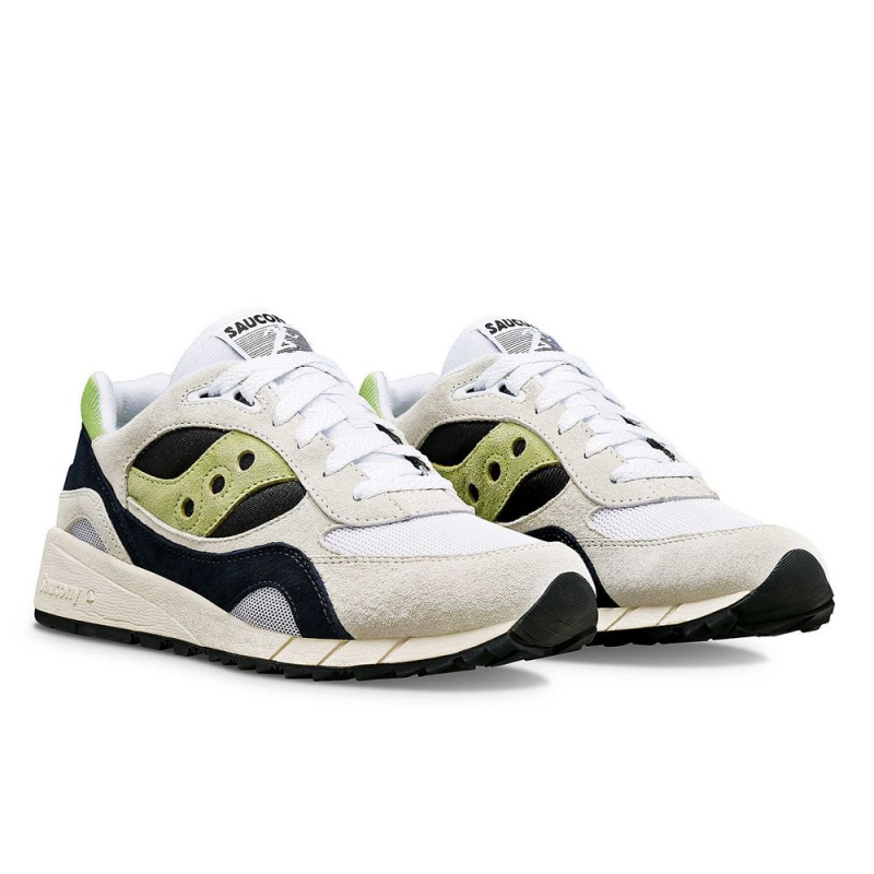 Saucony Shadow 6000 Blancas Verde Colombia | 7623-HQDYM