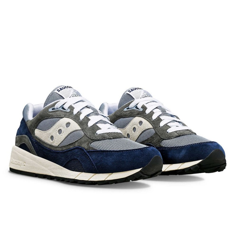 Saucony Shadow 6000 Gris Azul Marino Colombia | 8392-VPFBD