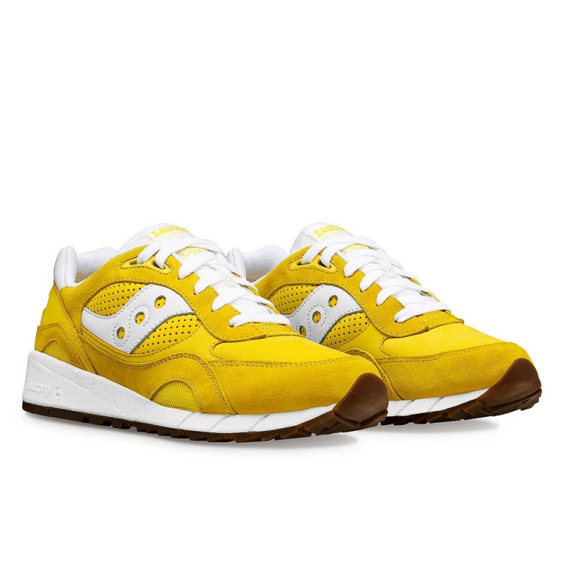 Saucony Shadow 6000 Ivy Prep Amarillo Blancas Colombia | 6103-OYUDB