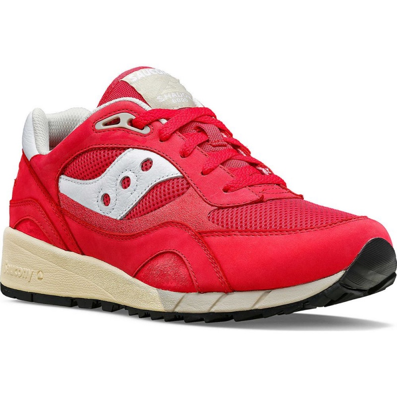 Saucony Shadow 6000 Premium Rojas Blancas Colombia | 7168-FORNS