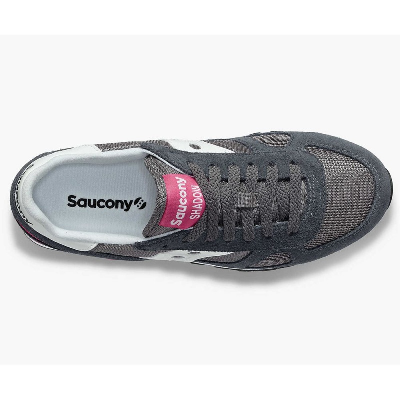 Saucony Shadow Original Gris Oscuro Rojas Colombia | 3285-BDGCS