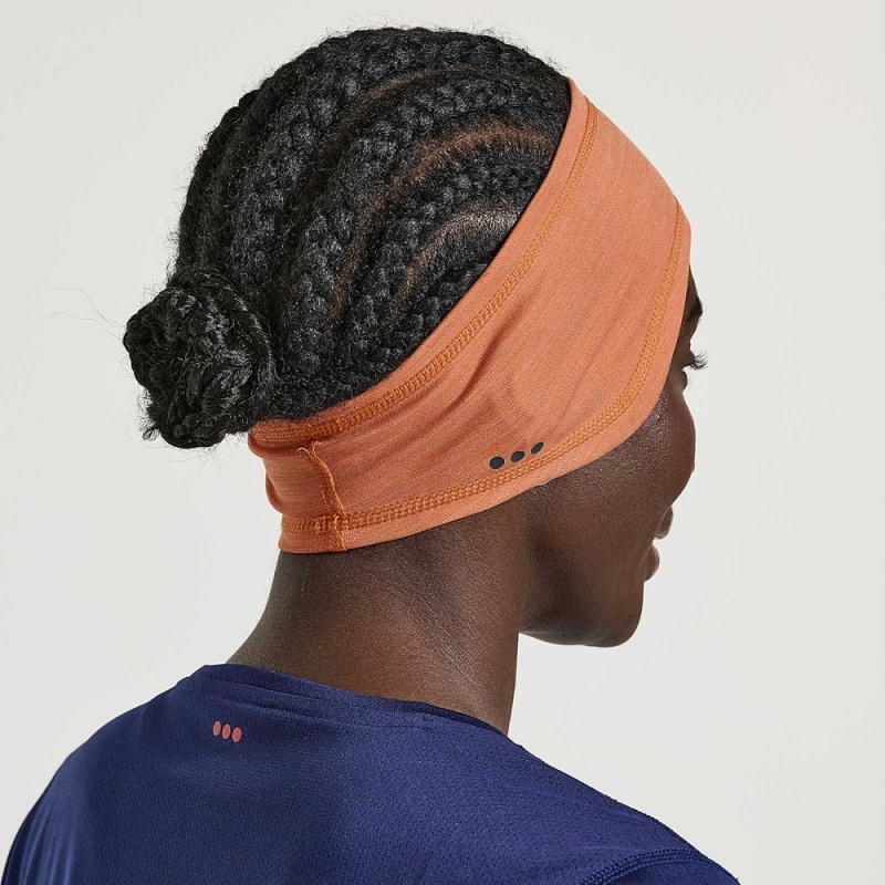 Saucony Solstice Headband Ember Heather Colombia | 7261-MWSOJ