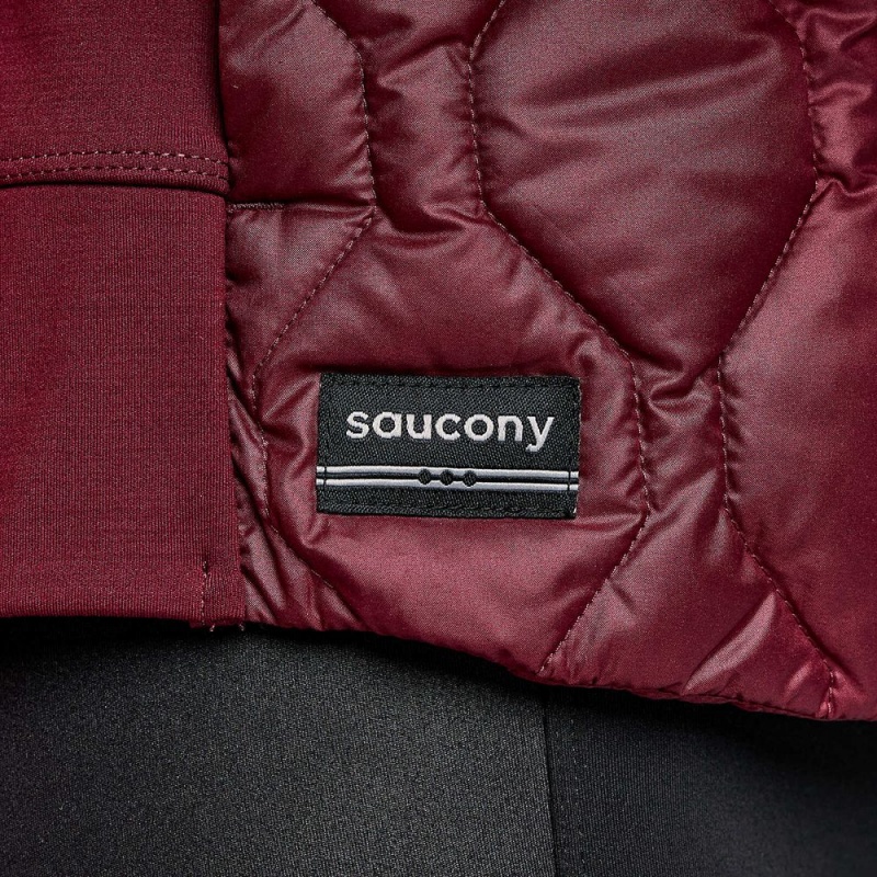 Saucony Solstice Oysterpuff Jacket Sundown Colombia | 4391-IKFGJ