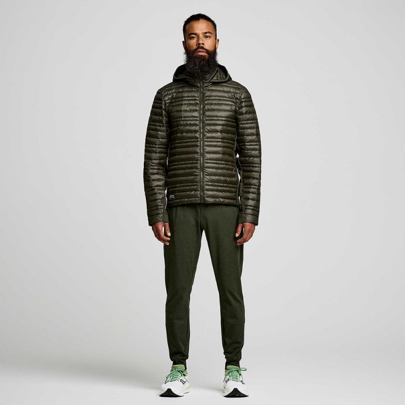 Saucony Solstice Oysterpuff Jacket Umbra Colombia | 0657-WJELK