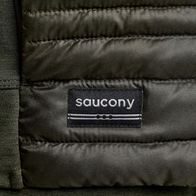 Saucony Solstice Oysterpuff Jacket Umbra Colombia | 0657-WJELK