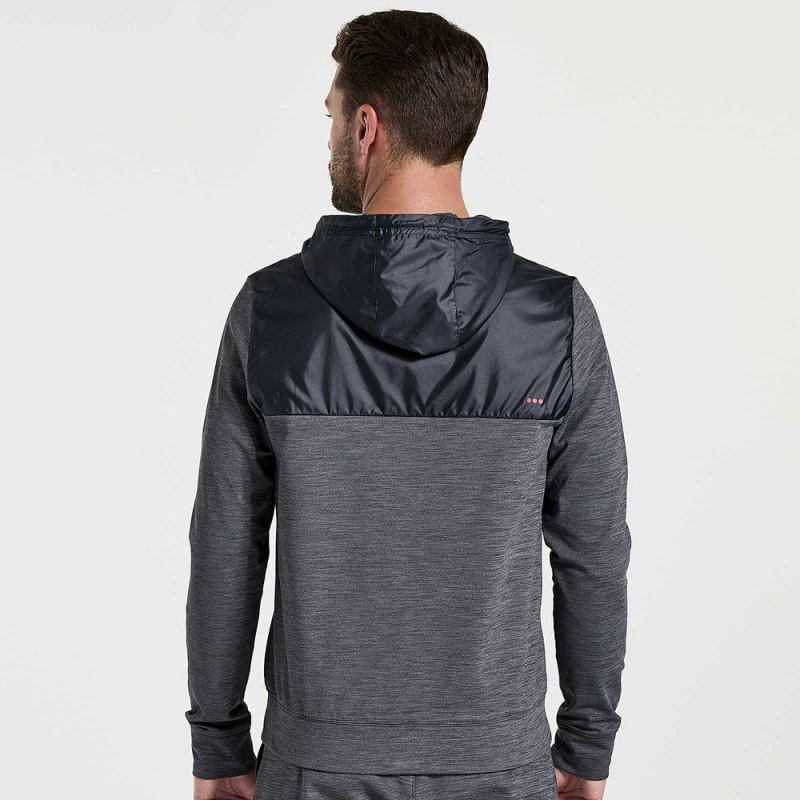 Saucony Solstice Zip Hoody Negras Colombia | 7986-VEYCH