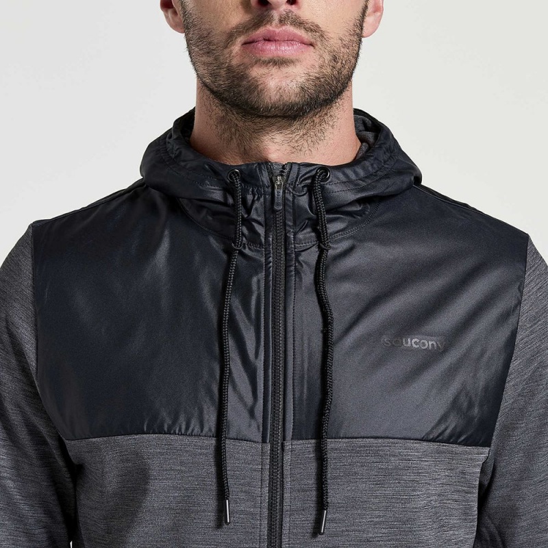 Saucony Solstice Zip Hoody Negras Colombia | 7986-VEYCH