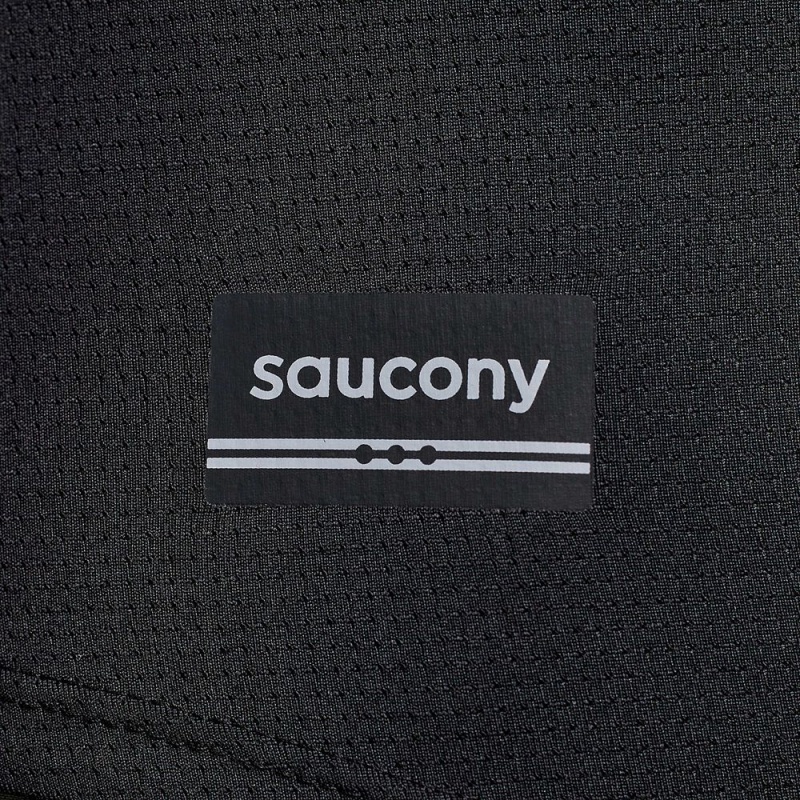 Saucony Stopwatch Long Sleeve Negras Colombia | 6397-PBVMN