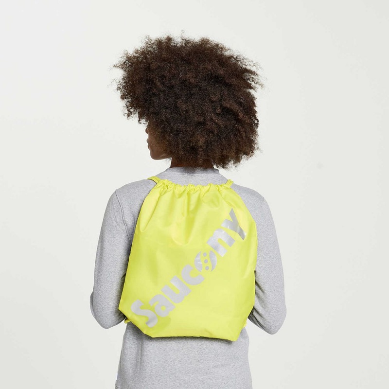 Saucony String Bag Citron Colombia | 5437-SYRUA